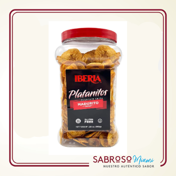 Platanos chips Maduritos 20oz