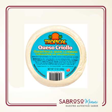 Tropical Queso Criollo 12oz